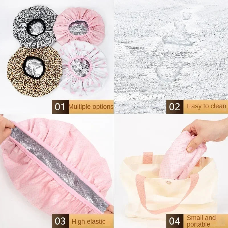 Touca de Tratamento Capilar com Efeito Térmico Profissional