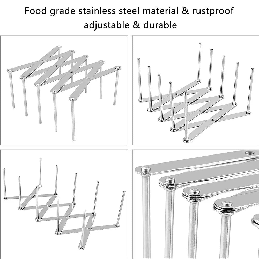 escorredor dobrável que libera espaço para sua cozinha