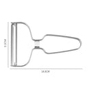 Descasque e fatie com zero esforço: o cortador de aço inox que deixa suas receitas prontas em segundos, com precisão profissional.
