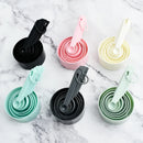 Kit Medida Perfeita Gourmet – Colheres de Medição Essenciais para Cozinha e Confeitaria