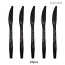 Kit Talheres Descartáveis Coloridos – Festa, Casamento e Chá de Bebê