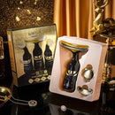 Massageador Facial 3 em 1 – Rosto, Pescoço e Olhos