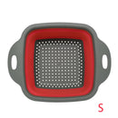 Dobre, use e surpreenda-se: o escorredor de silicone que economiza espaço, agiliza sua cozinha e deixa frutas, legumes e massas prontos em segundos