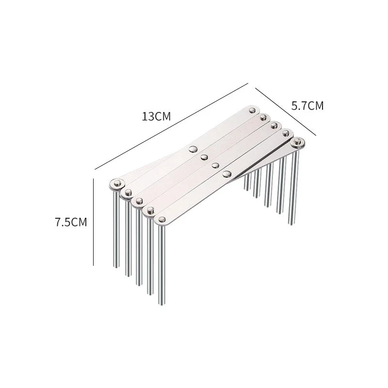 escorredor dobrável que libera espaço para sua cozinha