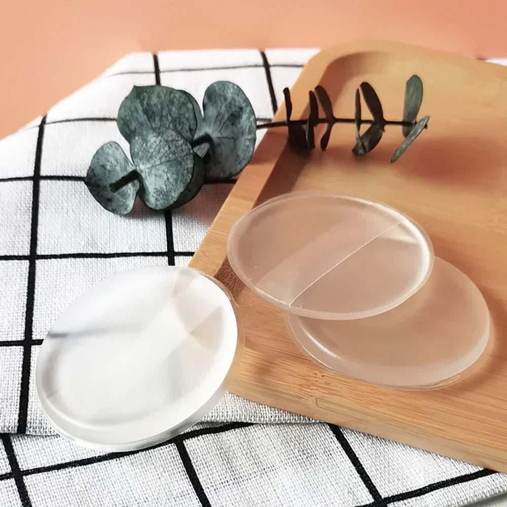 Esponja de silicone macio para pó facial