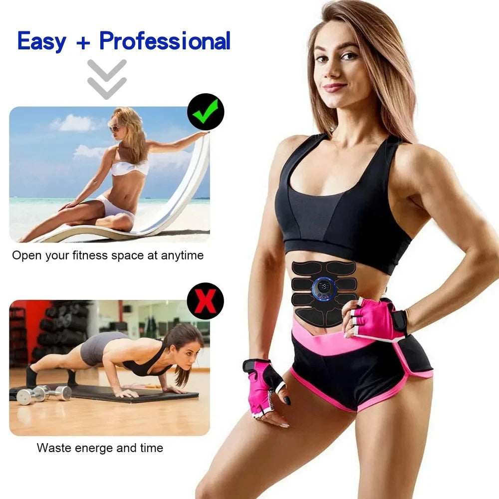 Estimulador Muscular Elétrico EMS – Fitness e Relaxamento