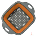 Dobre, use e surpreenda-se: o escorredor de silicone que economiza espaço, agiliza sua cozinha e deixa frutas, legumes e massas prontos em segundos