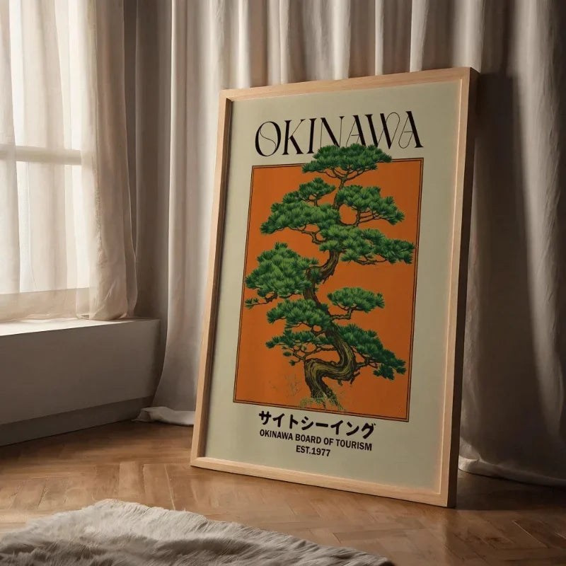 Arte Retrô Japonesa: O Encanto de Okinawa Para Transformar Sua Decoração